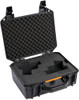 Pelican Precut Vault For 2  Glock Pistols And Mags Black