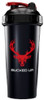 Bucked Up Shaker 28oz  Black & Red Bpa Free