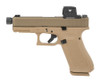 Glock G19X V 9mm, 4" Threaded Barrel, Vortex CCW Defender, 17 rnd - FDE [MPN:UV1950703XBBRZV]