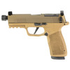Sig Sauer P365 XMacro Hush Puppy 9mm, 4.3" Threaded Barrel, Optic Ready, 17 rnd - FDE [MPN:365XCA-9-BXR3]
