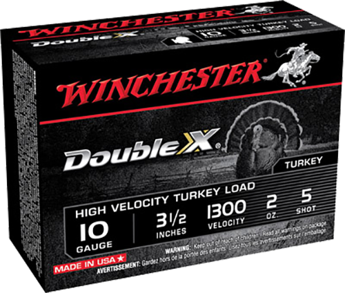 Winchester Double X Turkey 10 GA, 31/2in. 2oz. 5 Shot Ten Rounds