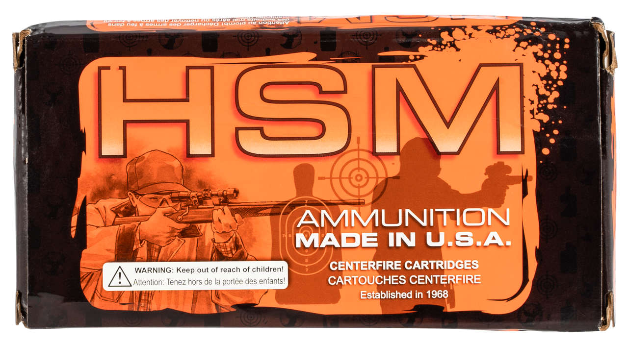 HSM Varmint .22250 REM, 55gr, SP 20 Rounds [MPN 222504N] Firearms
