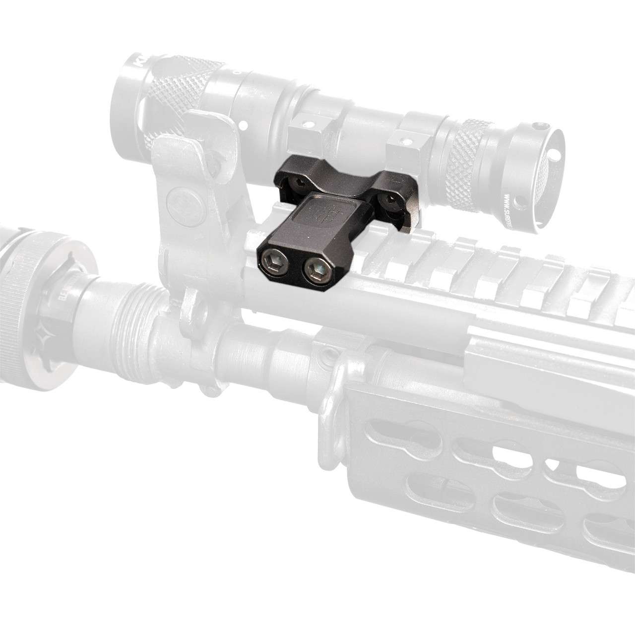 Haley Strategic Partners Thorntail X Pic Offset Light Mount Black