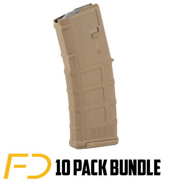 Magpul PMAG M3 .223 Remington 30 rnd Coyote Tan - 10 pack