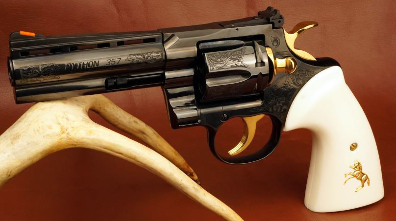 氷*]様 カスタムPYTHON357 MAGNUM Colt Python .357 Magnum, 4.25