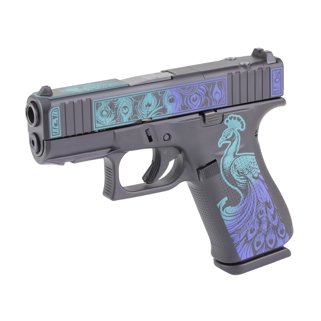 HC-14 heartfelt Peacock 未使用 GLOCK 43X MOS 9mm, 3.41