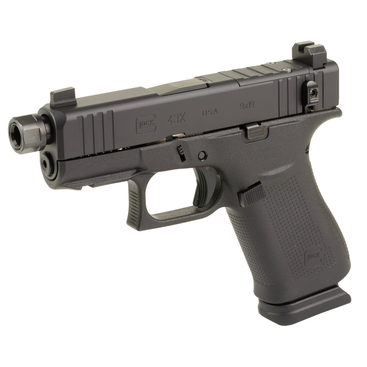 GLOCK 43X MOS 9MM, 3.92