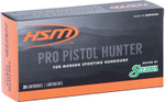 HSM Pro Pistol .500 S&amp;W MAGNUM, 400gr, JSP - 20 Rounds [MPN: 500SW9N]