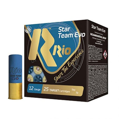 Rio Ammunition Star Team Training 12 GA, 2-3/4in. 1-1/8oz. #8 Shot - 25 Rounds [MPN: STT328]