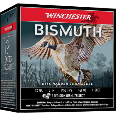 Winchester Bismuth 12 GA, 3in. 1-3/8oz. #1 Shot - 25 Rounds [MPN: SWB1231] (20892027084)