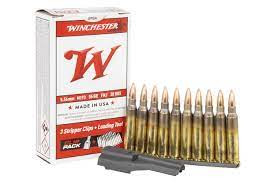 Winchester 5.56X45MM, 55gr, FMJ - 30 Rounds [MPN: WM193CP]