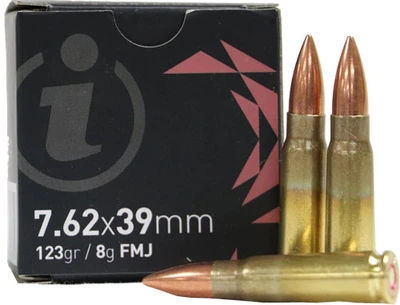 Igman 7.62X39MM, 123gr, FMJ - 15 Rounds [MPN: IG76239] (3877002037092)