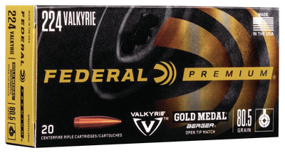 Federal Gold Medal, Fed Gm224vlkbh2 224val 80.5 Berger 20/box
