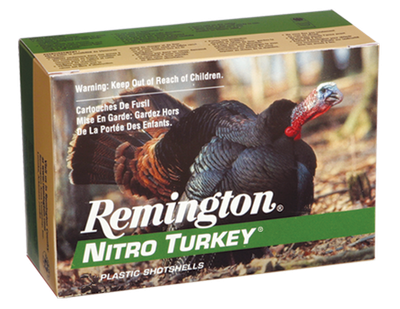 Remington Nitro Turkey 12 GA, 2-3/4in. 1-1/2oz. #4 Shot - 10 Rounds [MPN: 26690]