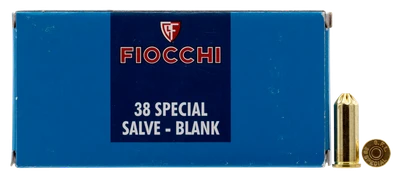Fiocchi .38 SPECIAL, Blanks - 50 Rounds [MPN: 38BLANK]