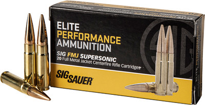 Sig Sauer Elite Performance .300 AAC BLACKOUT, 125gr, FMJ - 20 Rounds [MPN: E300B120]