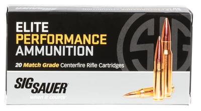 Sig Sauer Elite Match .308 WIN/7.62 NATO, 175gr, OTM - 20 Rounds [MPN: E308M220]