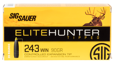 Sig Sauer Elite Hunter Tipped .30-06 SPRINGFIELD, 165gr, Polymer Tip - 20 Rounds [MPN: E3006TH220]