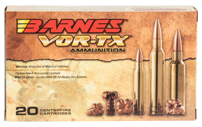 Barnes Bullets Vor-Tx 7MM REM MAG, 160gr, TSXBT - 20 Rounds [MPN: 21529]