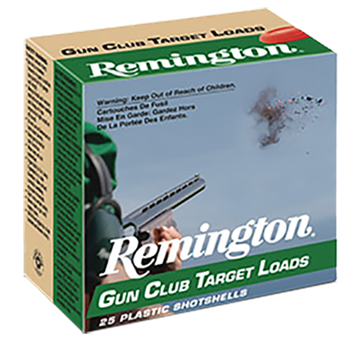 Remington Gun Club 12 GA, 2-3/4in. 1oz. #8 Shot - 25 Rounds [MPN: 20081] (47700346007)