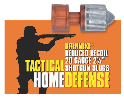 Brenneke Tactical Home Defense 20 GA, 2-3/4in. 3/4oz. Slug - 5 Rounds [MPN: SL202THD]