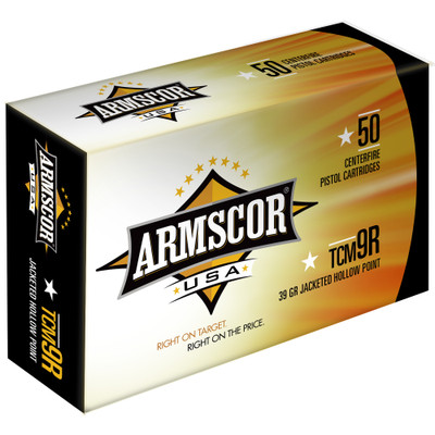 Armscor 9R .22 TCM, 39gr, JHP - 50 Rounds [MPN: FAC22TCMNR-1N]