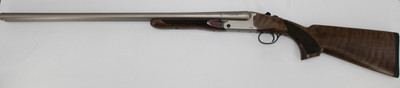 Pointer Side By Side Double Barrel 12 Gauge 28" 2 Rounds Walnut/Nickel FT61228NKL