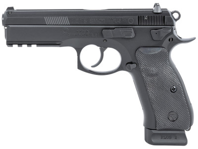 CZ 75 SP01 Tactical 9mm 46quot Barrel 19rd Black FO Front Ambi Decocker