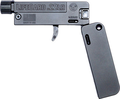 Trailblazer Lifecard 22lr 25quot Single Shot Threaded Barrel Black