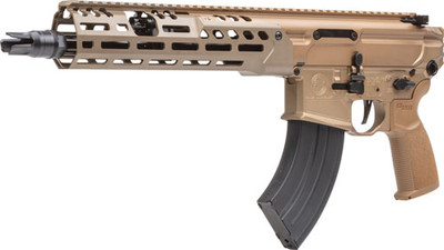 Sig Sauer MCX Spear-LT Pistol 7.62x39mm 11.50" 28+1 Coyote Polymer PMCX-762R-11B-LT