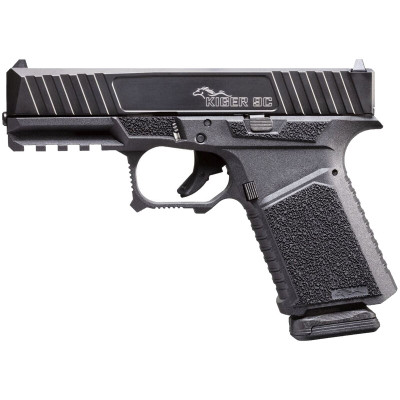 Anderson Manufacturing KIGER-9C 9mm Luger 3.91" 15+1 Black Aggressive Stippling Pistol