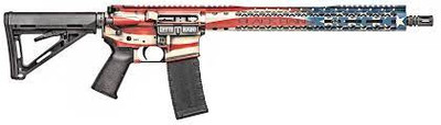 BLACK RAIN ORDNANCE PATRIOT 5.56X45MM NATO 16" 30RD OBSIDIAN AMERICAN FLAG