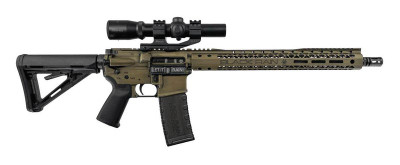 BLACK RAIN ORDNANCE RIFLE/OPTIC COMBO 5.56 NATO 16" BARREL 30RD FLAT DARK EARTH