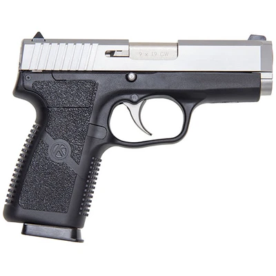KAHR ARMS CW9 9MM 3.56" 7RD BLACK POLYMER STAINLESS STEEL REAR DAY & FRONT NS BLEM