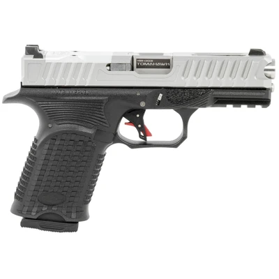 BUL ARMORY AXE TOMAHAWK C 9MM 4.02" BARREL 15-ROUNDS BLACK/SILVER 3-DOT SIGHTS