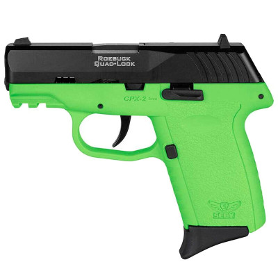 SCCY Industries CPX-2 Gen 3 9mm Luger 3.1" 10rd Green/Black Pistol