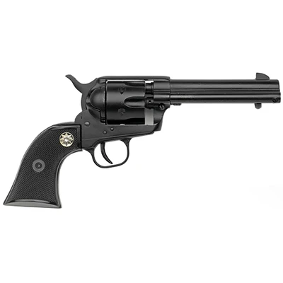 CHIAPPA 1873 SAA .22 LR 4.75" 6RD BLACK PLASTIC GRIPS