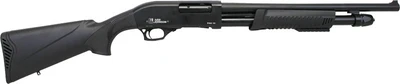 Iver Johnson Pump 12ga 3quot  18quot Cylinder Blued Syn