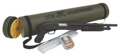 Mossberg 51340 500 JIC Cruiser 12 Gauge 3quot 1850quot 51 Blued RecBarrel Black Fixed Pistol Grip Stock Includes OD Carrying Tube