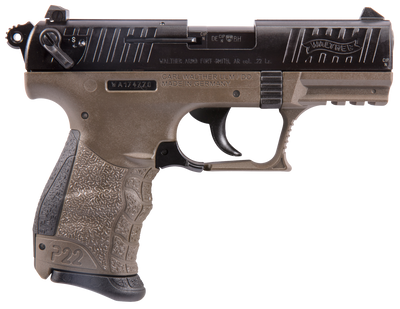 Walther Arms P22 Wal 5120363 P22ca  22 Lr Fdeblk      ca