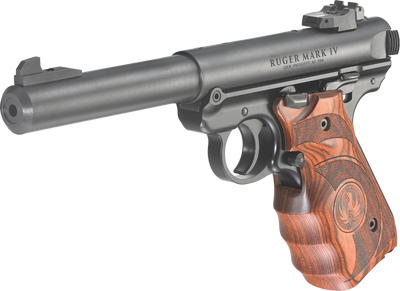 Ruger 40159 Mark IV Target 22 LR Caliber with 550quot Bull Barrel 101 Capacity