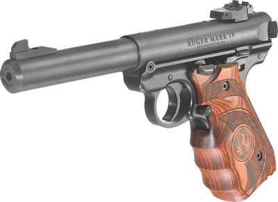 Ruger 40159 Mark IV Target 22 LR Caliber with 5.50" Bull Barrel, 10+1 Capacity