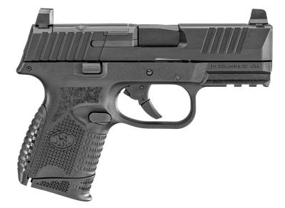 FN 66100571 509C MRD 9mm Luger 370quot 151121 Black Black Steel Slide Black Interchangeable Backstrap Grip