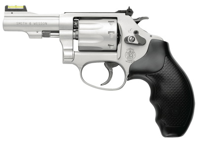 Smith amp Wesson 317 Revolver Small Frame 22LR 3quot Alloy Stainless Rubber 8Rd Right Hand 119oz Fixed Sights