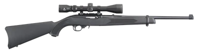 Ruger 31143 10/22 Carbine 22 LR 10+1 18.50" Satin Black Right Hand Viridian EON 3-9x40 Scope