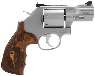 Smith amp Wesson 170346 Model 686 Performance Center 357 Mag or 38 SampW Spl P 250quot Stainless Barrel 7rd Stainless Unfluted Cylinder