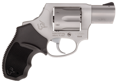 Taurus 2856029CH 856 38 Special P 6rd 2quot Matte Stainless Steel Black Rubber Grip
