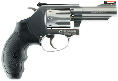 Smith amp Wesson 162634 63 J Frame 22 LR 8rd 3quot Stainless Satin Stainless Black Polymer Grip
