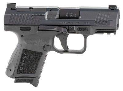 Canik HG5643N TP9 Elite Subcompact 9mm Luger 360quot 151121 Black Frame Black Nitride Steel Slide Black Interchangeable Backstrap Grip