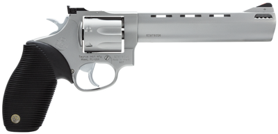Taurus 2627069 Tracker 627 357 Mag 7rd 650quot Matte Stainless Steel Black Ribber Grip